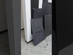 پانل خورشیدی نیمه انعطاف پذیر سطحی 150W ETFE برای عملکرد ضد آب و ضد گرد و غبار