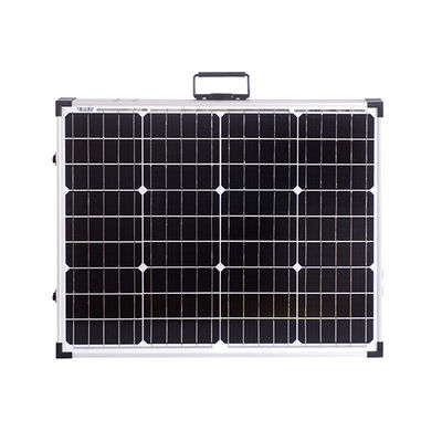 100W IP65 12v 7.64A پانل خورشیدی تاشو پانل خورشیدی تک نفره برای کمپینگ