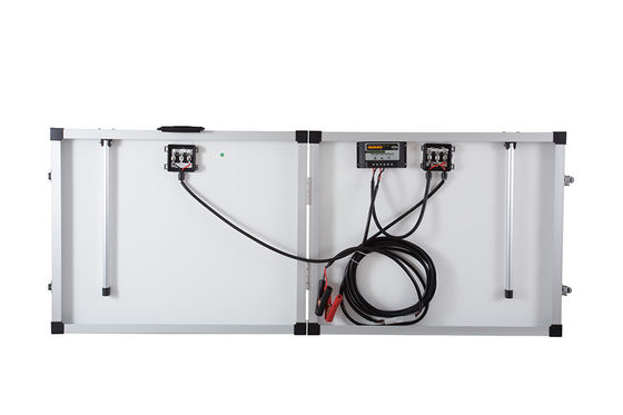 100W IP65 12v 7.64A پانل خورشیدی تاشو پانل خورشیدی تک نفره برای کمپینگ