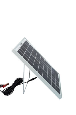 پانل خورشیدی کوچک قابل حمل 10 وات 340 X 240 X 17mm پانل خورشیدی تک کریستالی 10 وات
