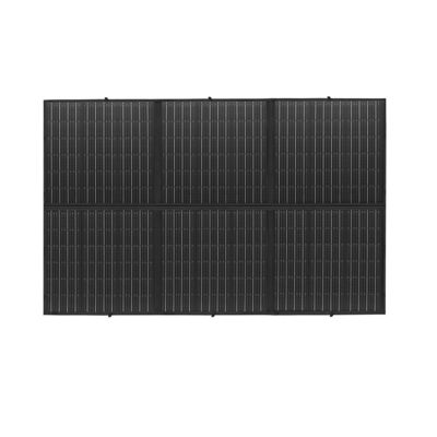 300W پوشک خورشیدی کیسه تاشو خورشیدی سیاه کوله پشتی قابل حمل ضد آب خورشیدی