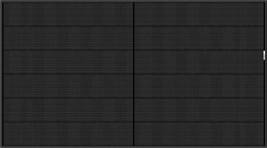 300w 36.2V پانل های خورشیدی PV سیاه پانل های خورشیدی پلی کریستال