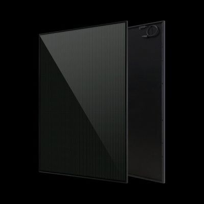 لنکسون 310w پانل های خورشیدی سیاه خالص ماژول Pv پلی کریستالین