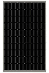 320w پانل های خورشیدی PV سیاه آنودیزه شده آلومینیوم آلیاژ فریم پانل های خورشیدی پلی