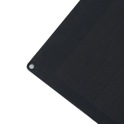 ETFE سطح 100W سیاه پنل خورشیدی انعطاف پذیر برای خارج از شبکه