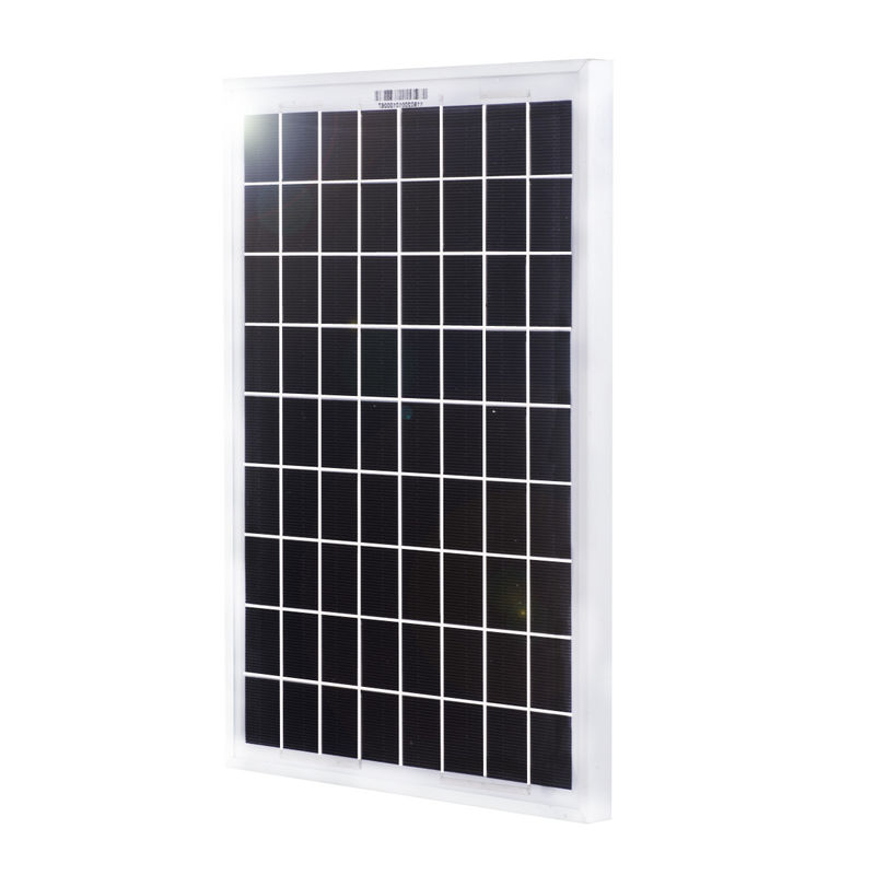 پانل خورشیدی کوچک قابل حمل 10 وات 340 X 240 X 17mm پانل خورشیدی تک کریستالی 10 وات