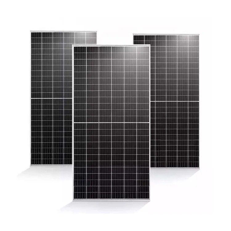 پنل خورشیدی 565W N نوع سیلیکون تک کریستال 182x91mm